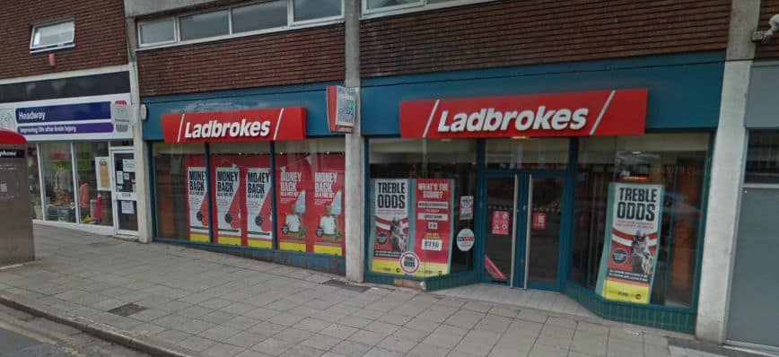 Ladbrokes Betting Shop Altrincham Regent Road