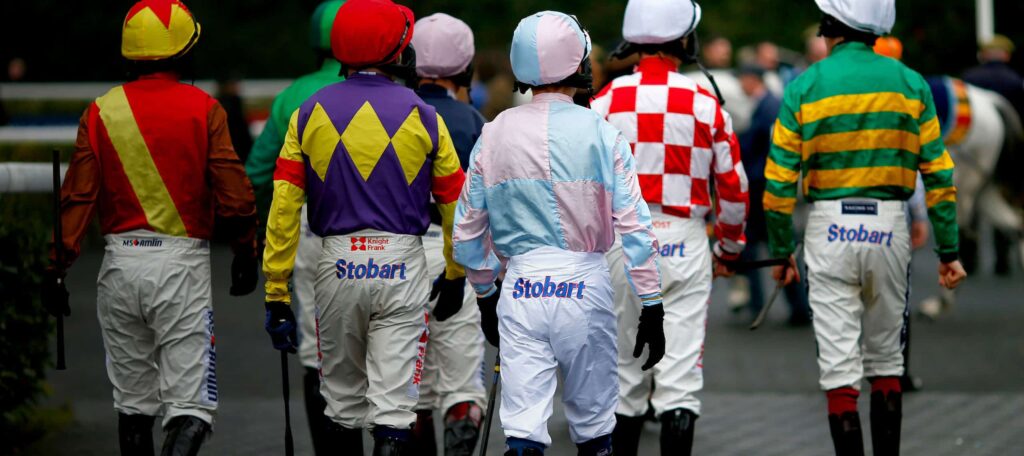 Horse racing jockeys