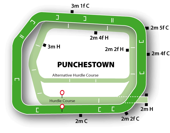Punchestown Racecourse Map Jumps