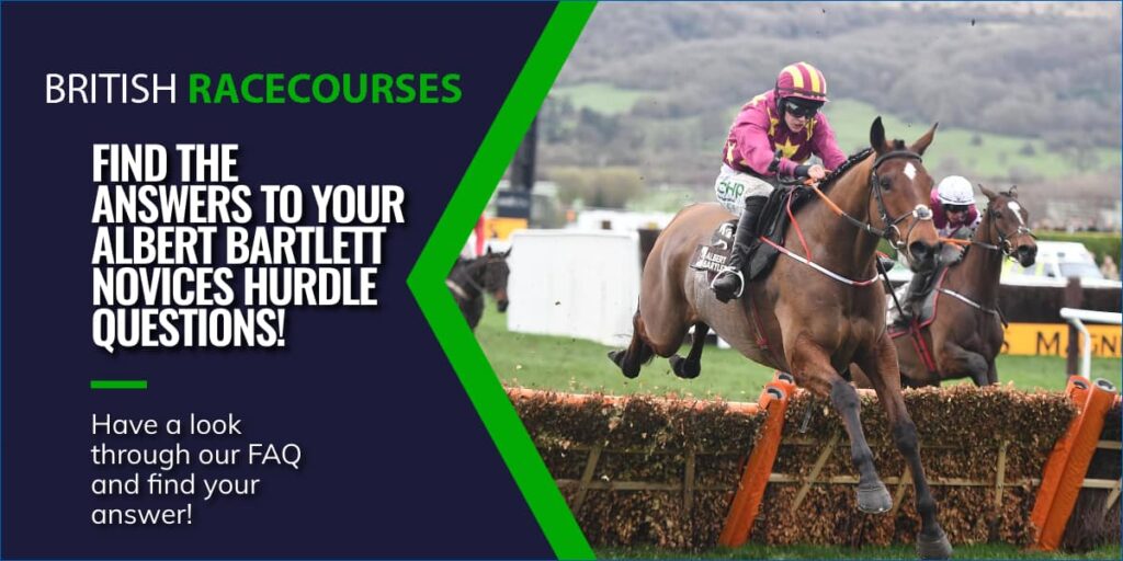 FIND THE ANSWERS TO YOUR ALBERT BARTLETT NOVICES HURDLE QUESTIONS!