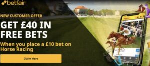 Betfair Bet £40 In Free Bets Sports Betting Promotion