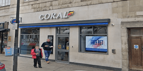 Coral betting shop in Camden Sidet