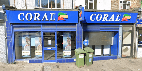 Coral shop in Hackney Front