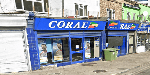 Coral shop in Hackney Side
