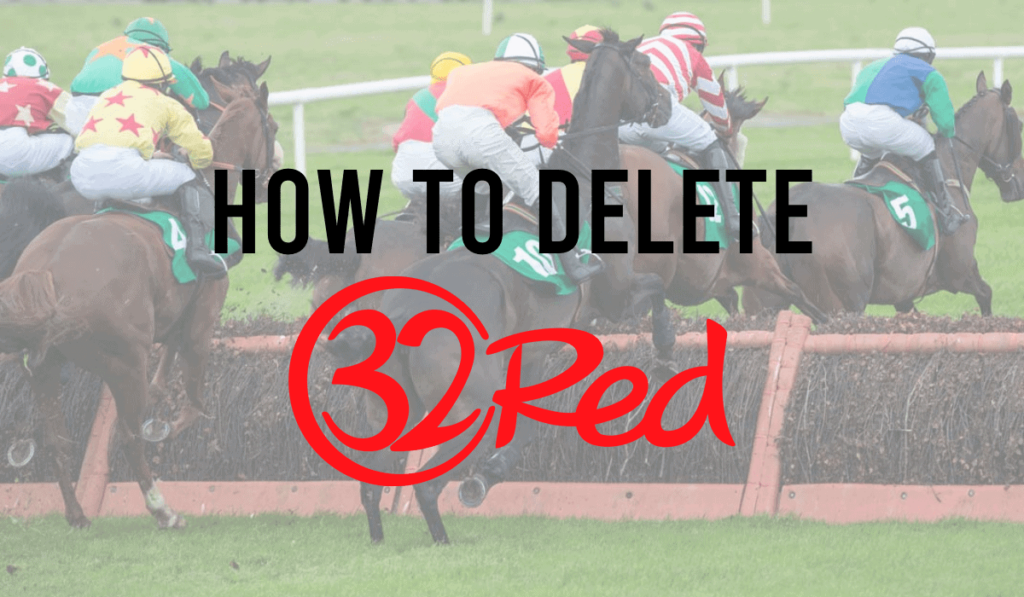 How To Delete A 32Red Account