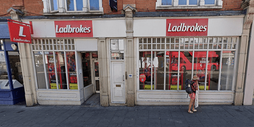 Ladbrokes Shop in Hackney Front