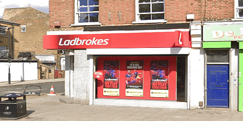 Ladbrokes Shop in Lambeth Front