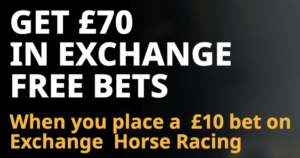 Betfair Bet £70 In Free Bets Horse Betting Promo