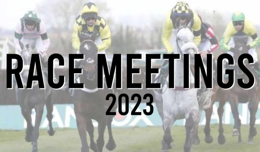 Race Meetings January 2023
