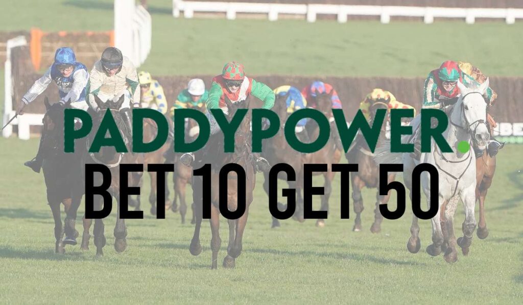 Paddy Power Bet 10 Get 50