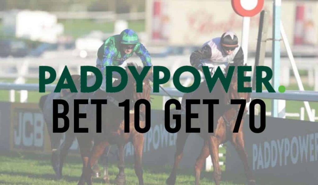 Paddy Power Bet 10 Get 70