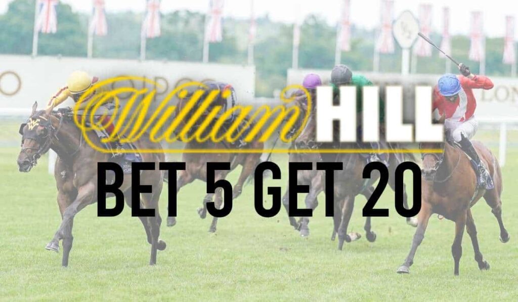 William Hill Bet 5 Get 20