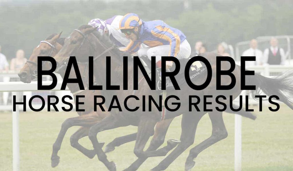 Ballinrobe Horse Racing Results