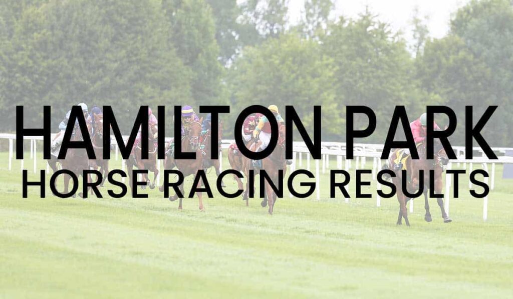 Hamilton Park Horse Racing Results