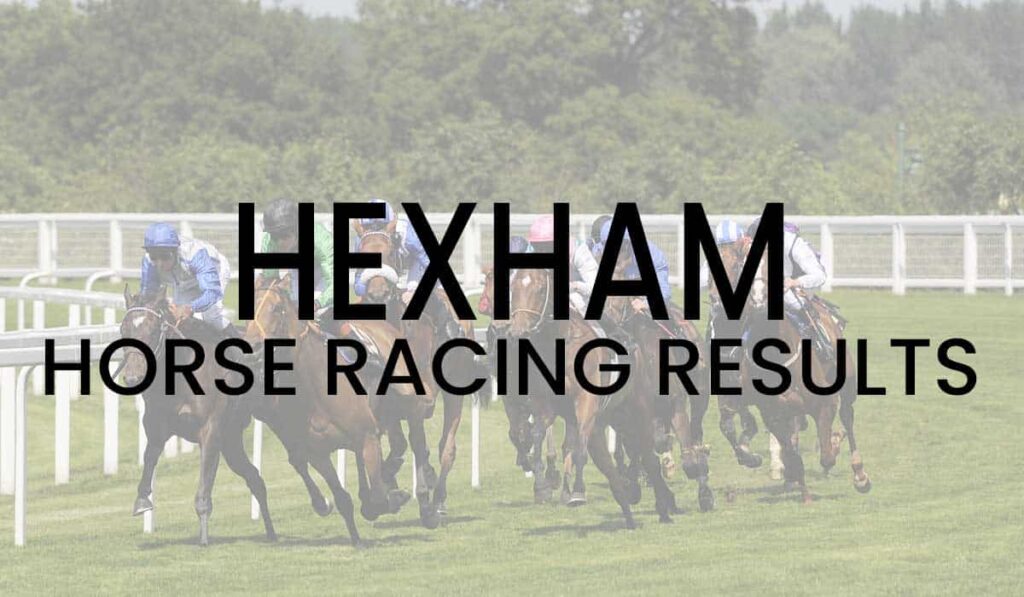 Hexham Horse Racing Results