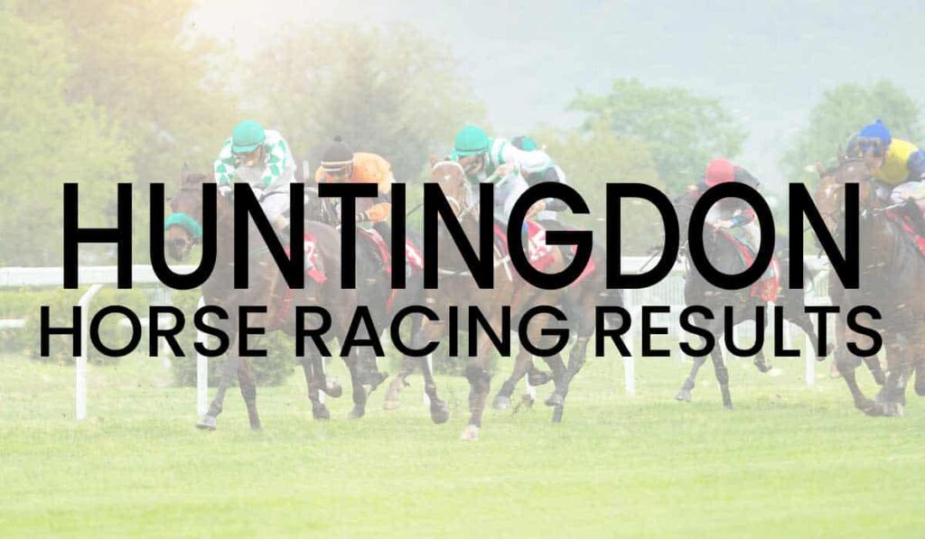 Huntingdon Horse Racing Results
