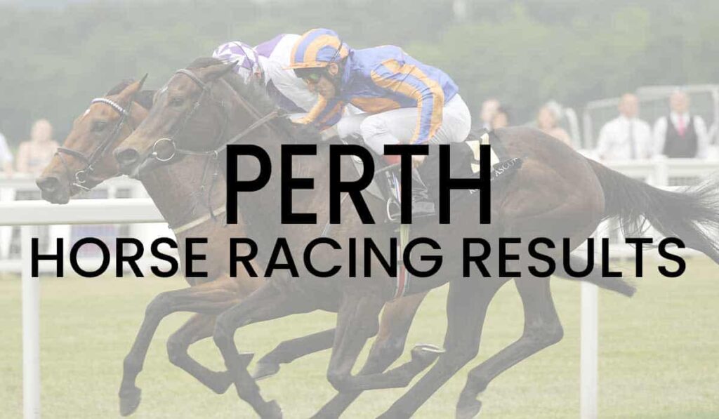 Perth Horse Racing Results