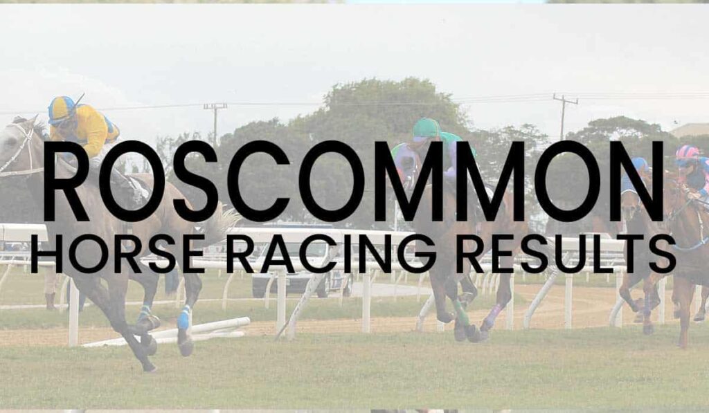Roscommon Horse Racing Results