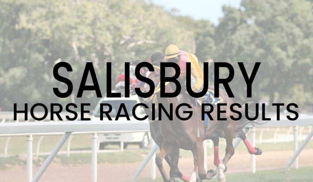 Salisbury Horse Racing Results
