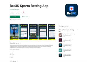 Android BetUK Sports Betting App 