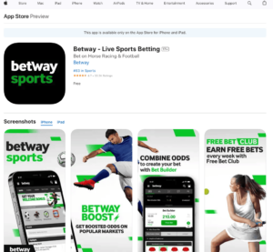 Betway Live Sports Betting App 538775096
