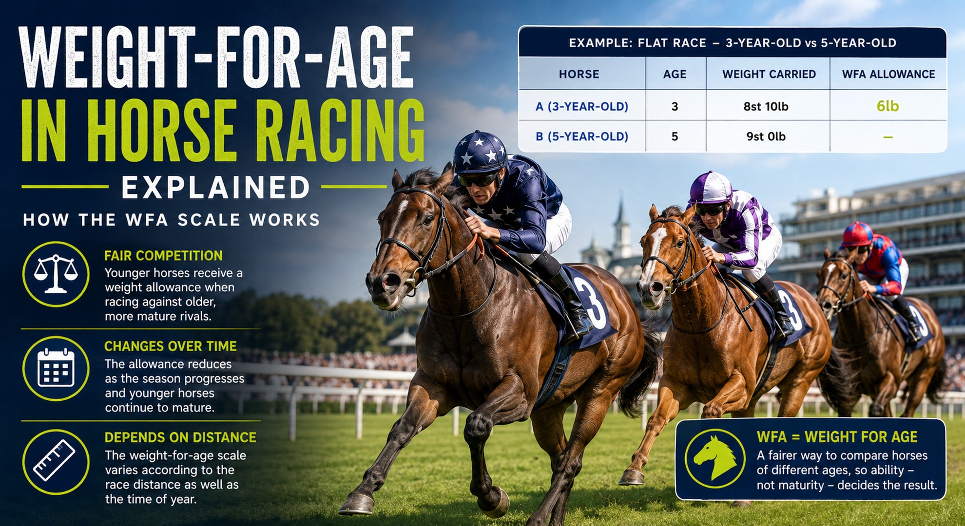 Weight-for-Age in Horse Racing 1 weight for age in racing